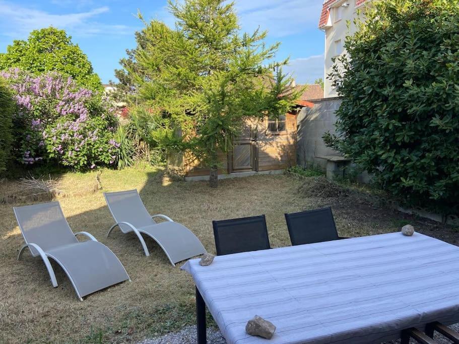 Maison De Vacances Pour 8 Personnes Stella Plage - Villa Poppee Cucq Eksteriør billede
